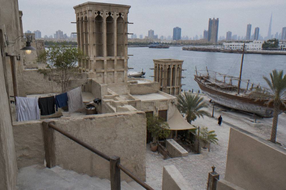 Heritage-style streets in Al Seef