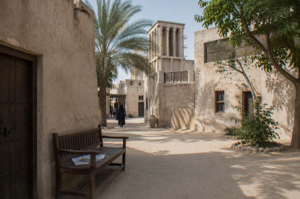 Courtyard buildings in the Al Fahidi Historical Neighbourhood